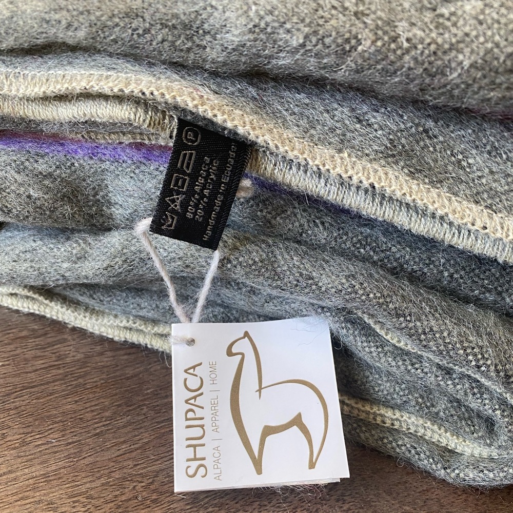 Alpaca Throw Blanket